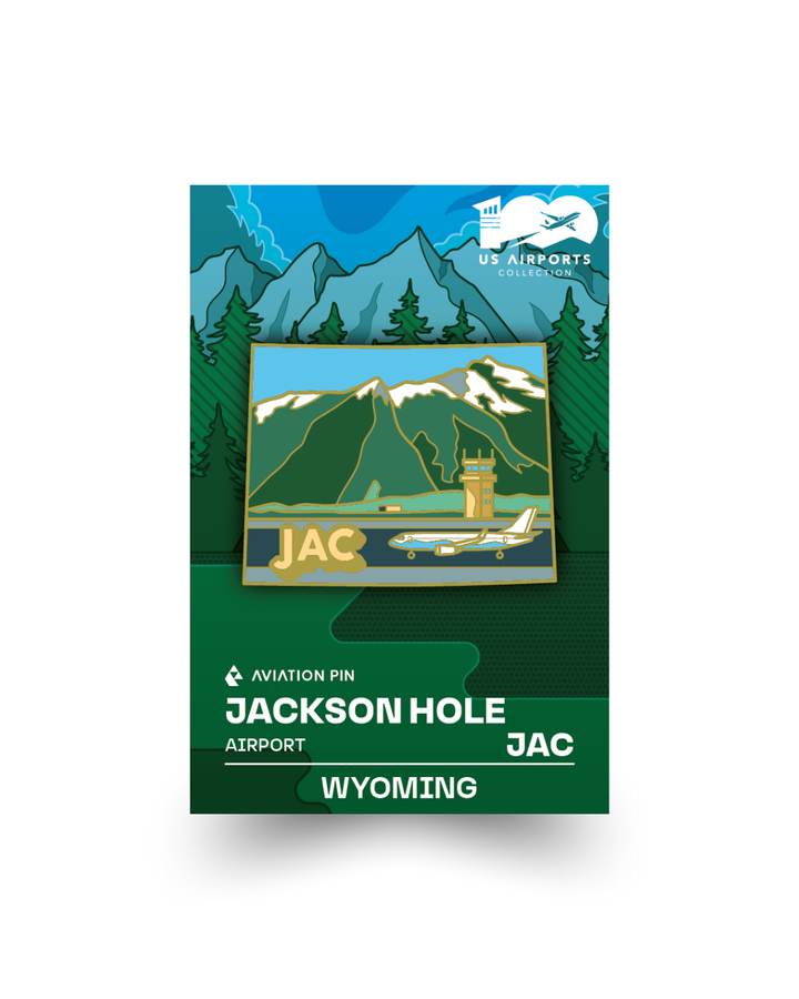 Airport Pin - JAC Wyoming