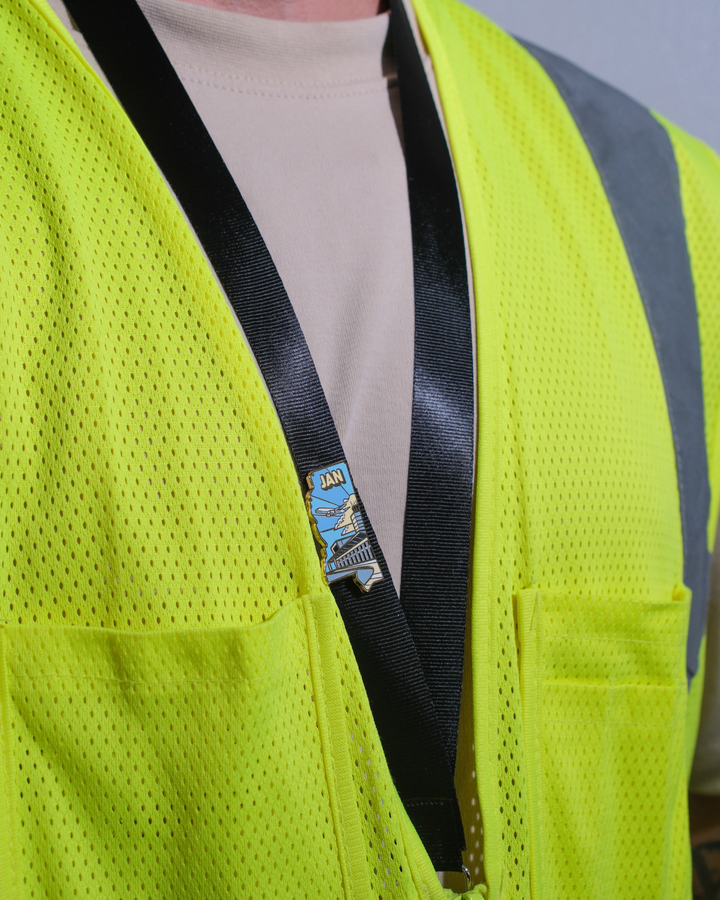 JAN Airport Pin – Jackson–Medgar Wiley Evers International Airport, Mississippi