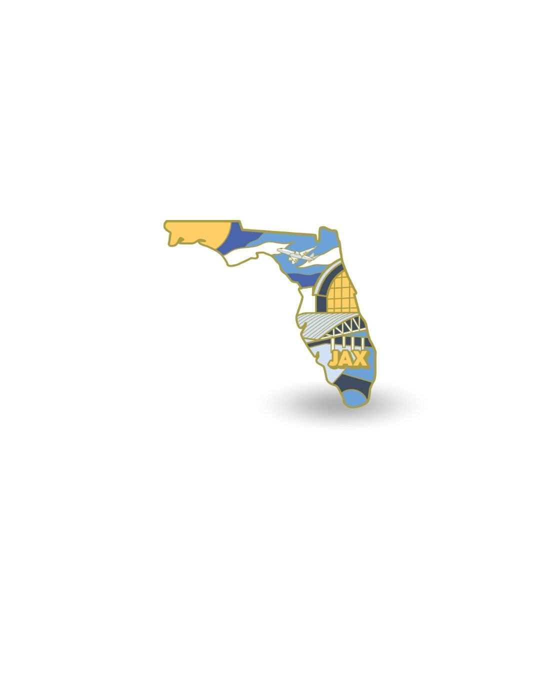 JAX Airport Pin – Jacksonville International Airport, Florida