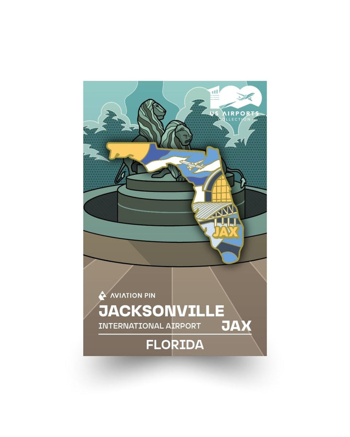 JAX Airport Pin – Jacksonville International Airport, Florida