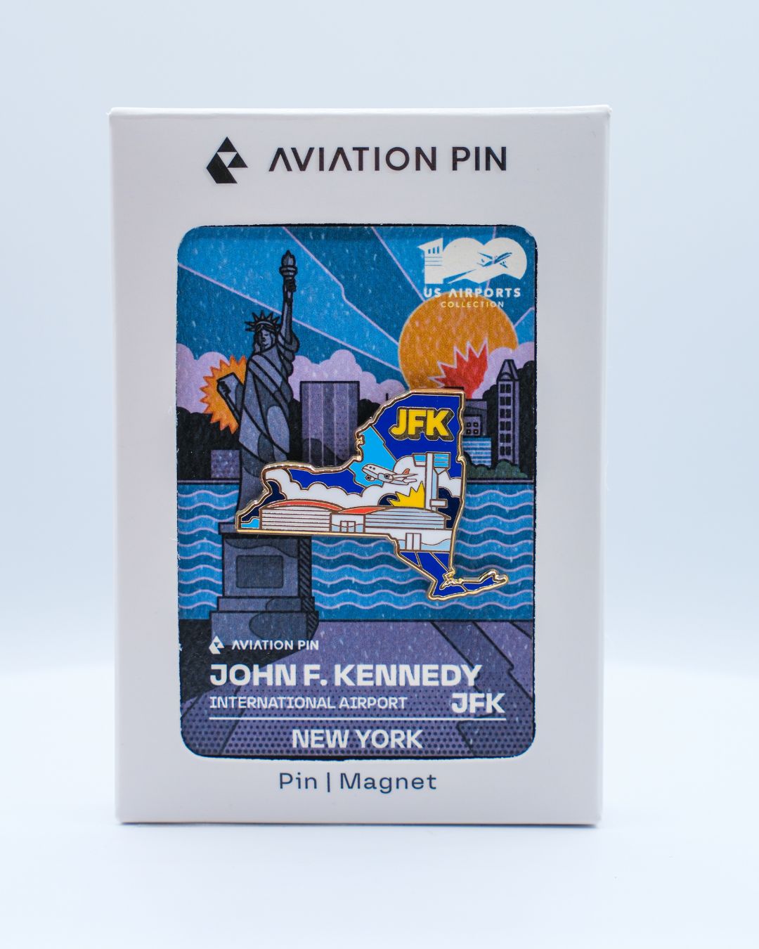 JFK Airport Pin – John F. Kennedy International Airport, New York