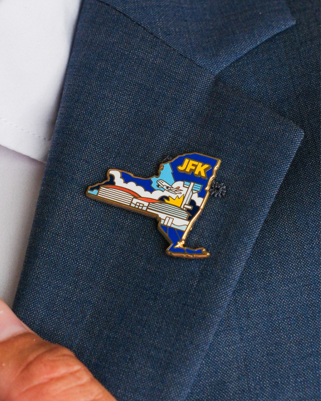 JFK Airport Pin – John F. Kennedy International Airport, New York