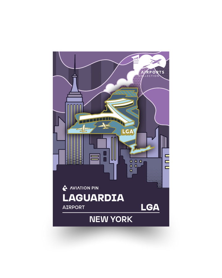 Airport Pin - LGA New York