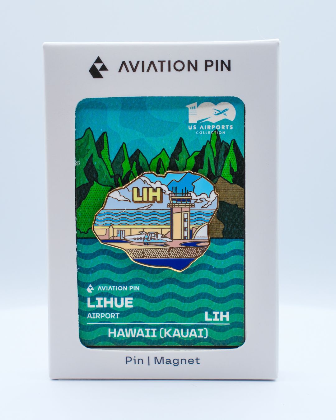 LIH Airport Pin – Lihue Airport, Hawaii (Kauai)