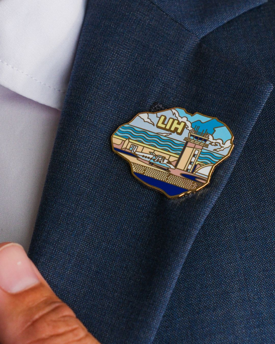 LIH Airport Pin – Lihue Airport, Hawaii (Kauai)