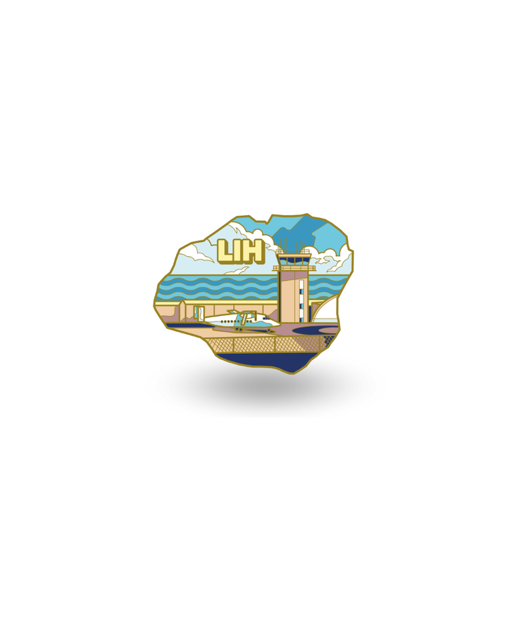 LIH Airport Pin – Lihue Airport, Hawaii (Kauai)