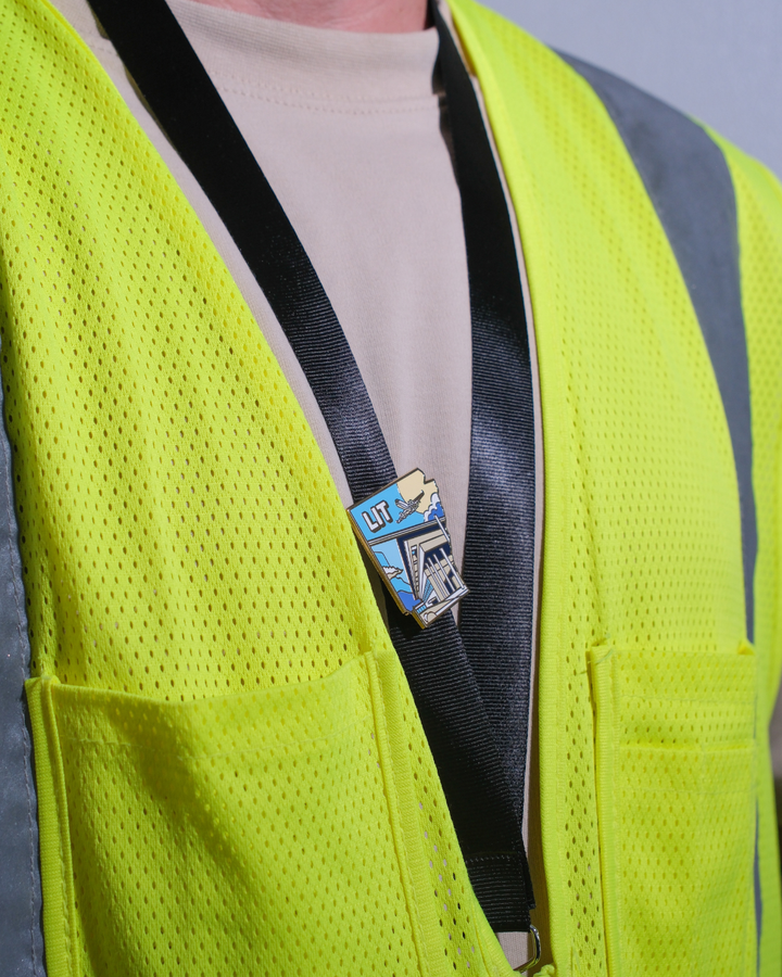 LIT Airport Pin – Bill and Hillary Clinton National Airport, Arkansas