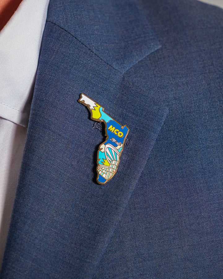 MCO Airport Pin – Orlando International Airport, Florida