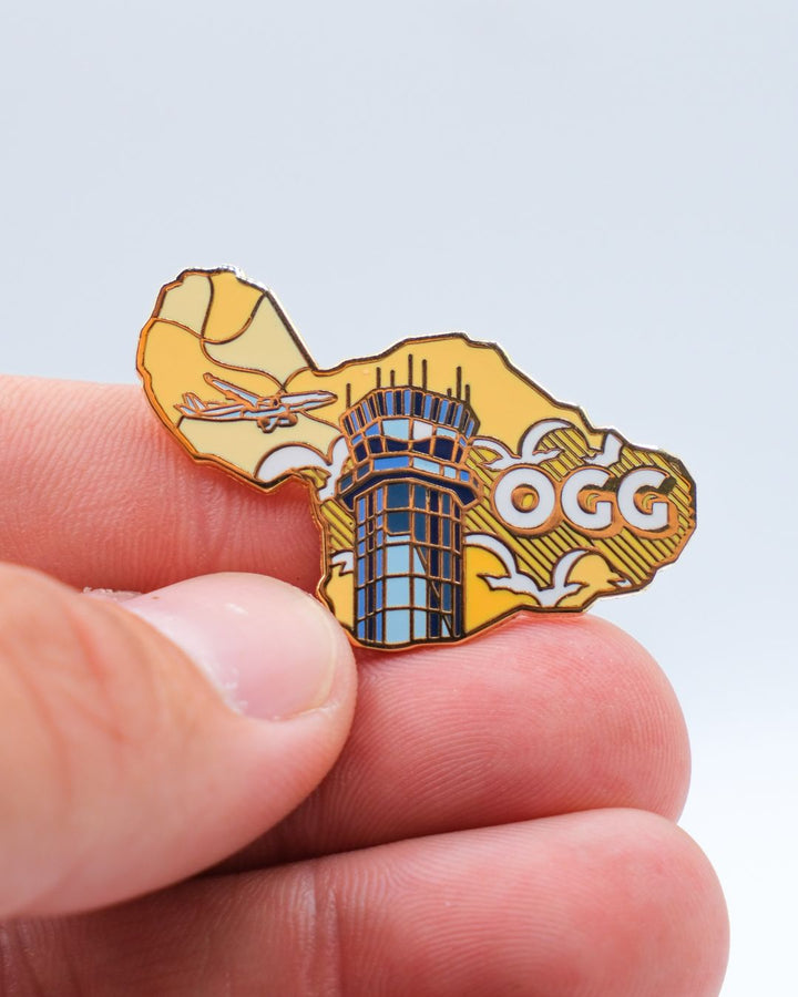 OGG Airport Pin – Kahului Airport, Hawaii (Maui)