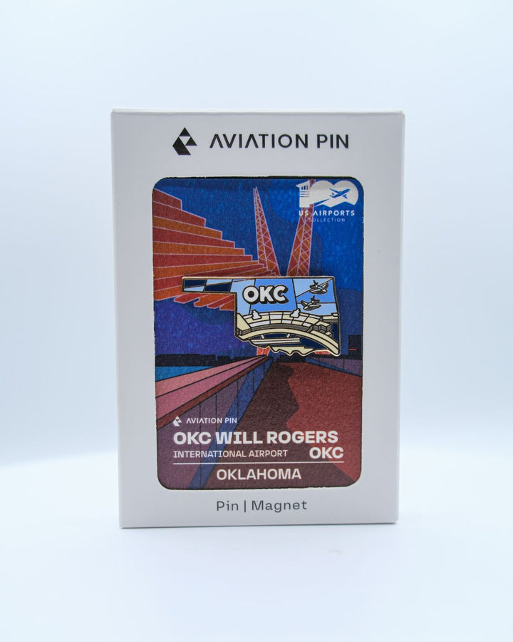 Pin de Aeropuerto| OKC - Oklahoma