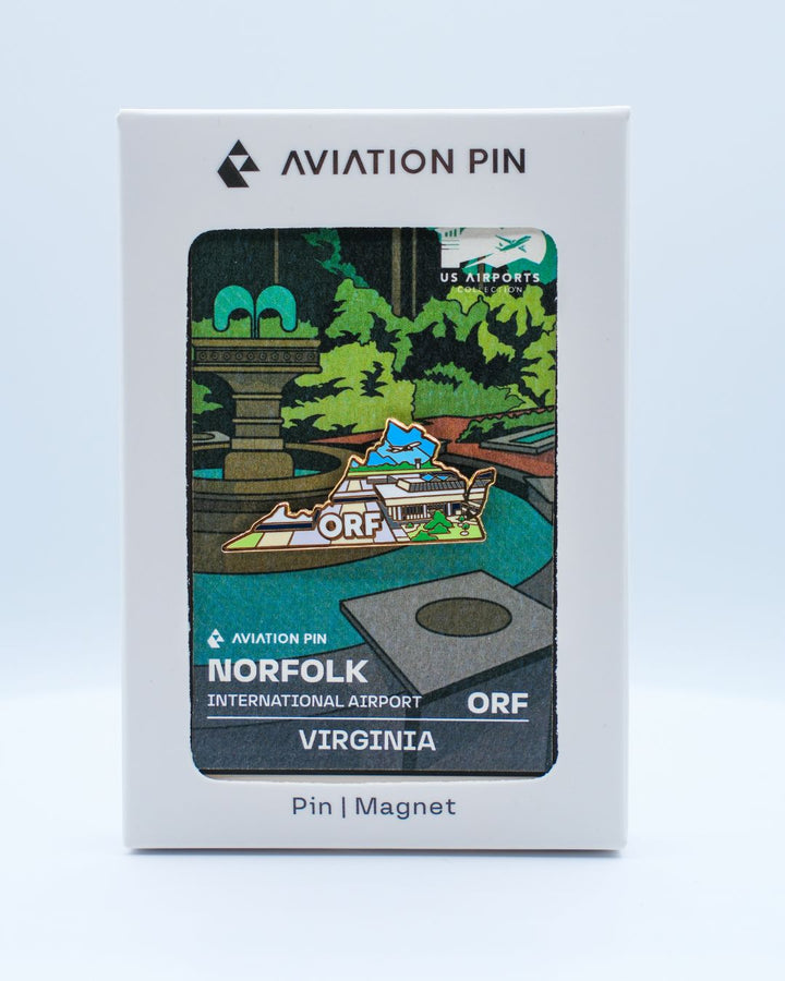 Pin de Aeropuerto | ORF - Virginia