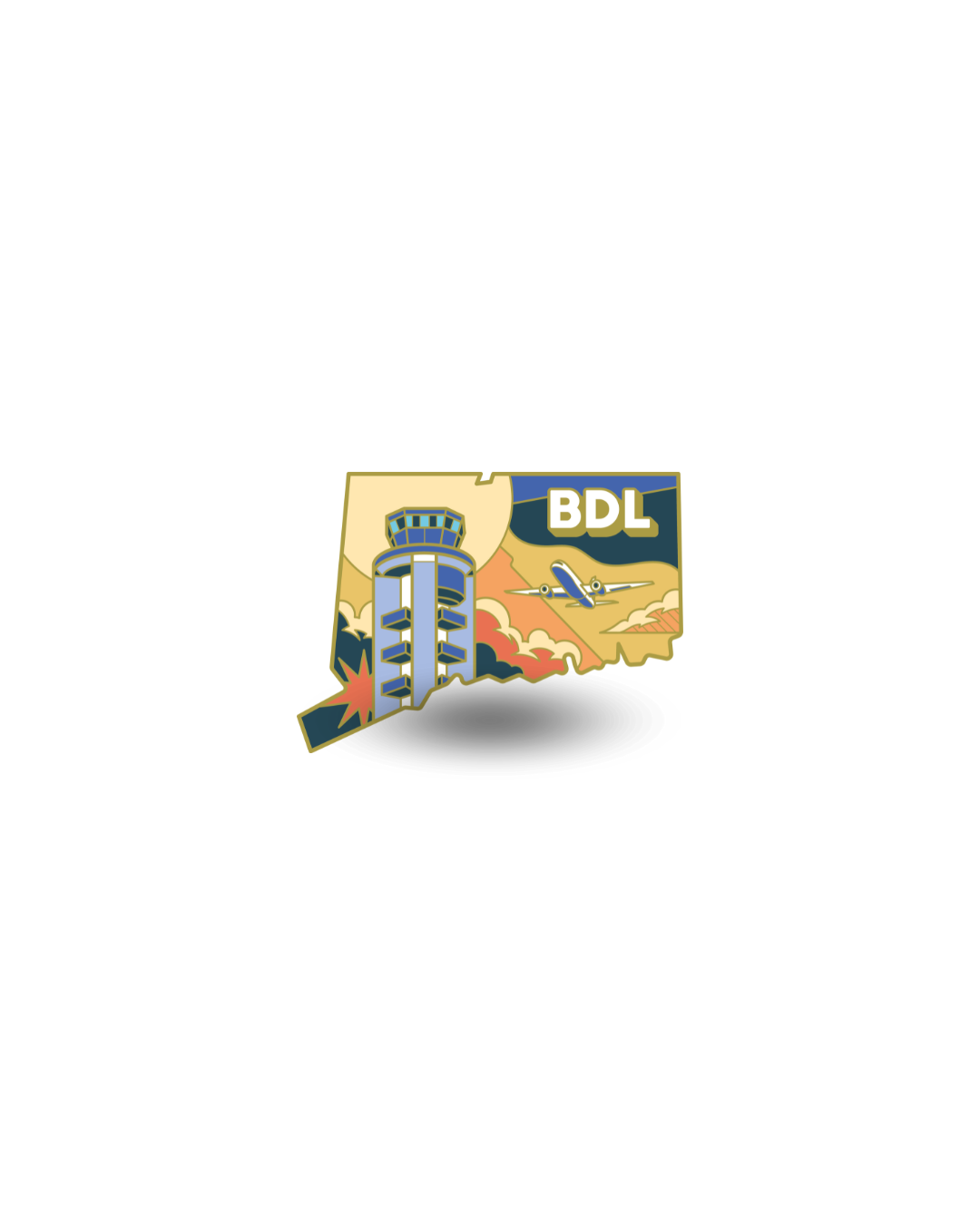 Pin de Aeropuerto | BDL - Connecticut