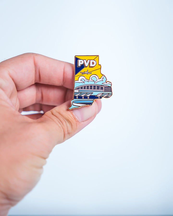 PVD Airport Pin – Rhode Island T. F. Green International Airport, Rhode Island