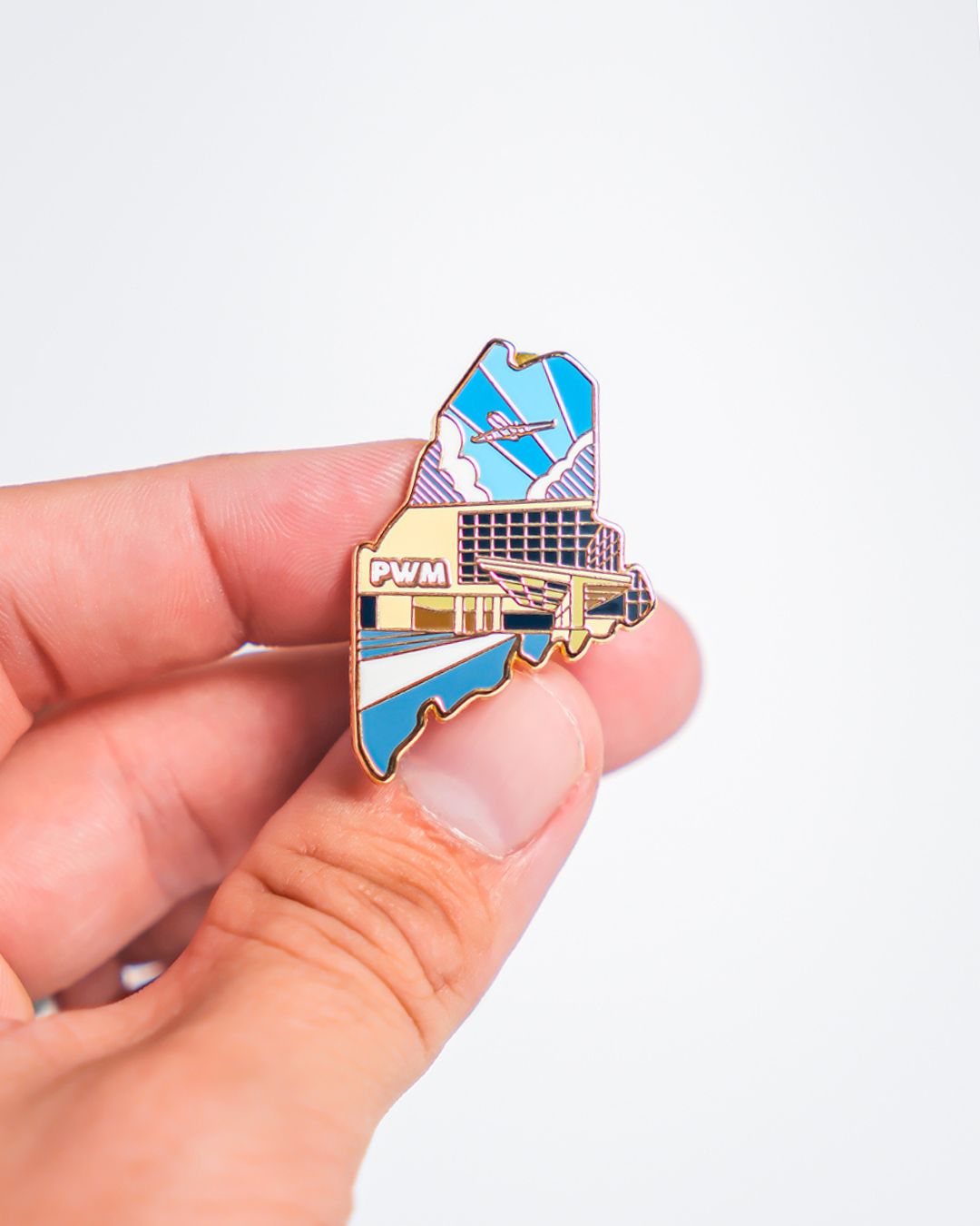PWM Airport Pin – Portland International Jetport, Maine