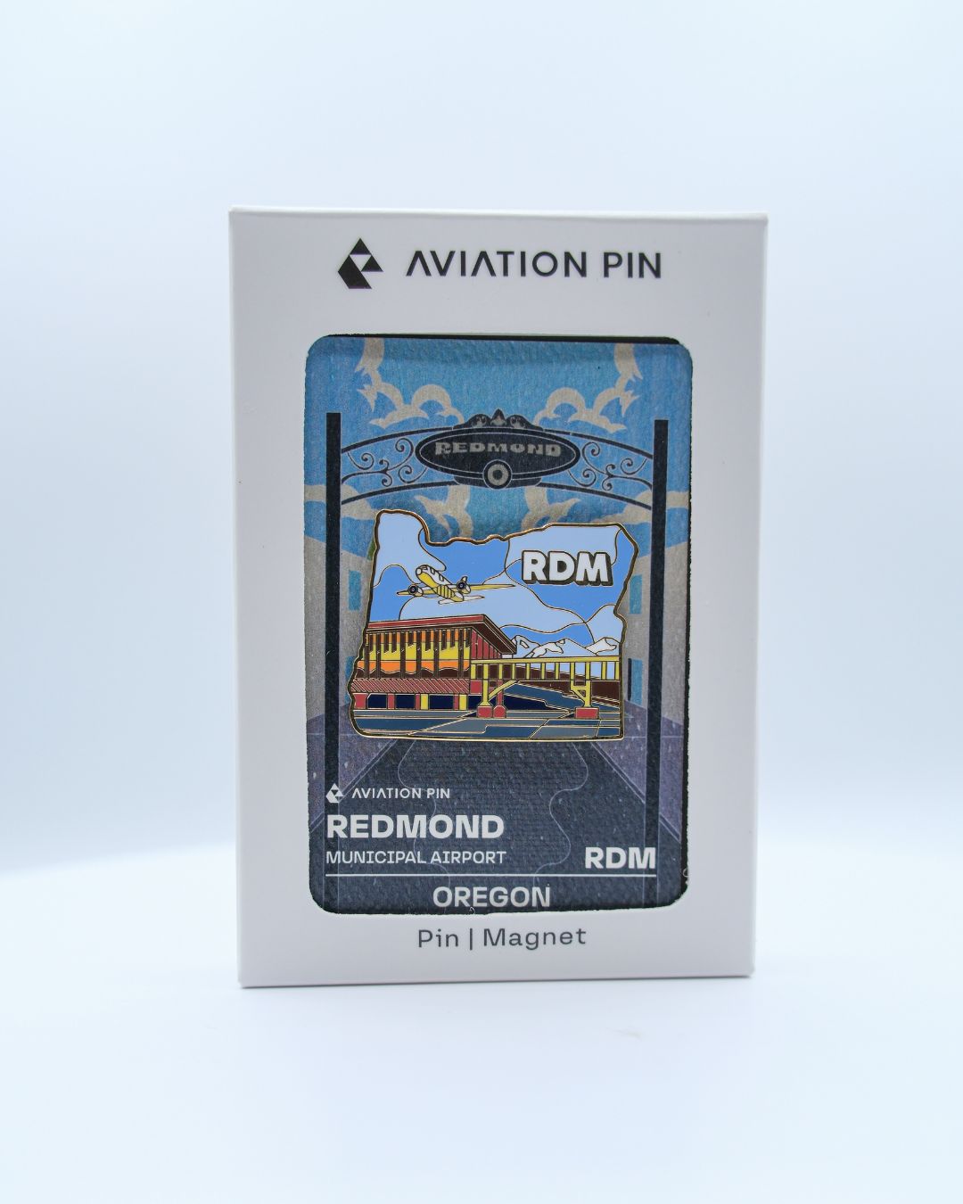 RDM Airport Pin – Redmond Municipal Airport, Oregon
