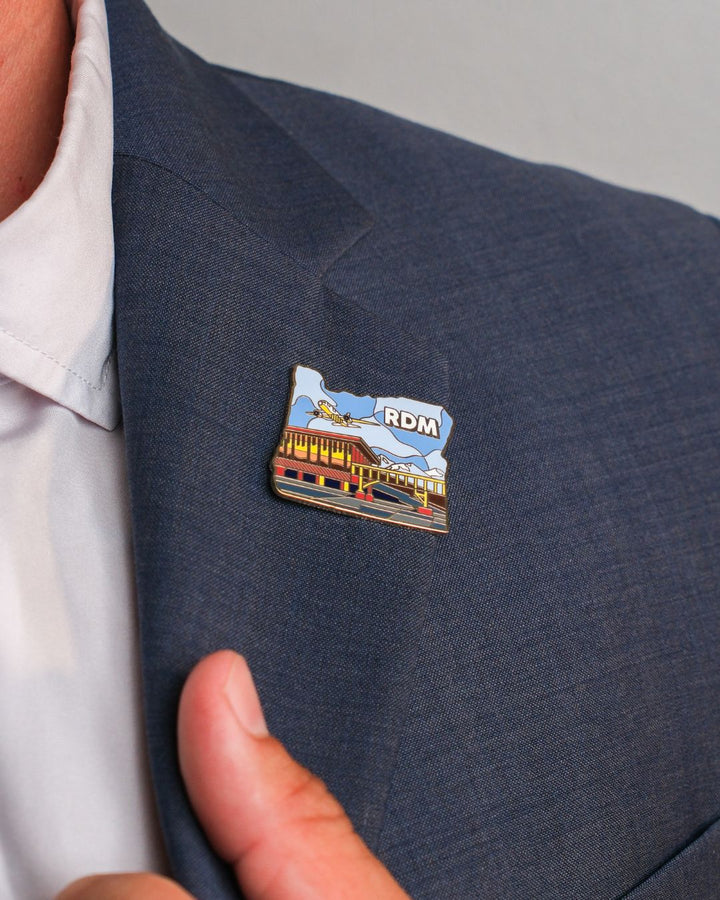 RDM Airport Pin – Redmond Municipal Airport, Oregon