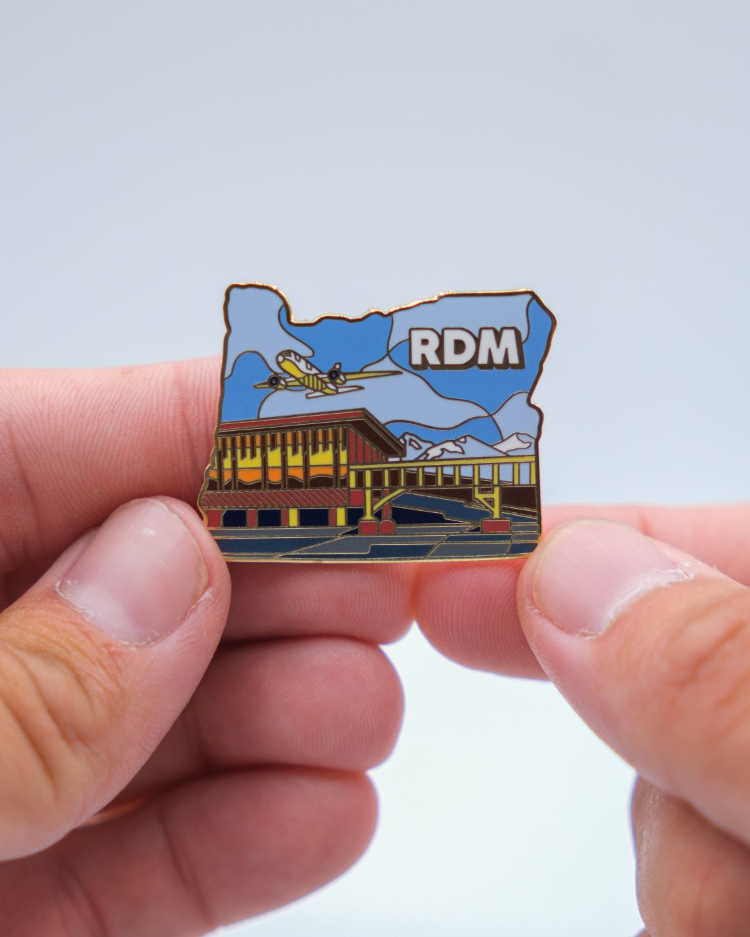 RDM Airport Pin – Redmond Municipal Airport, Oregon