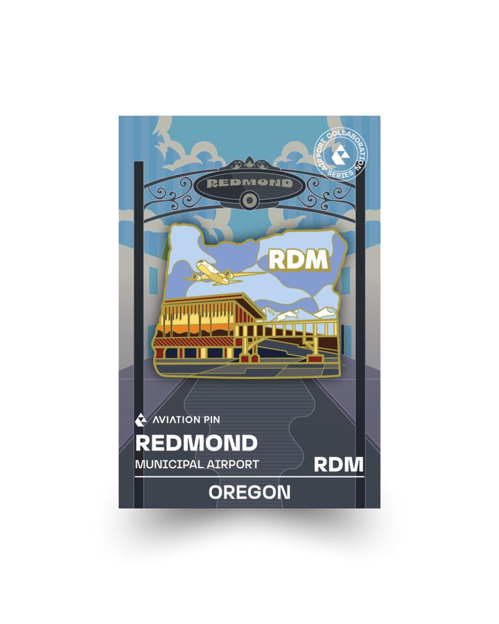 RDM Airport Pin – Redmond Municipal Airport, Oregon