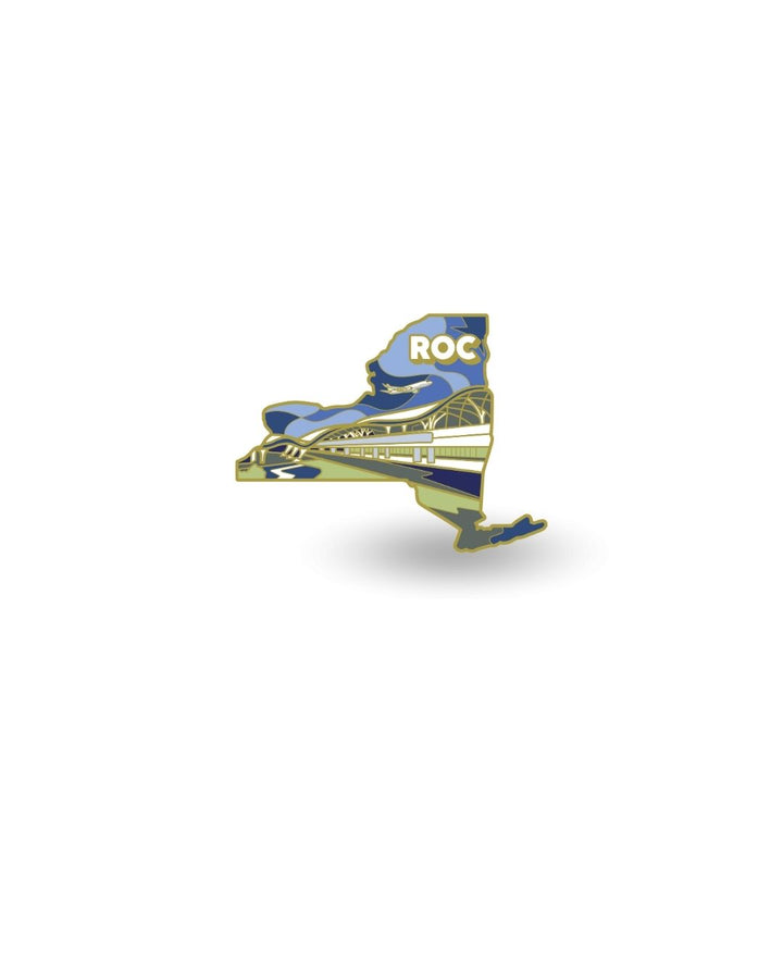 ROC Airport Pin – Frederick Douglass/Greater Rochester International Airport, New York