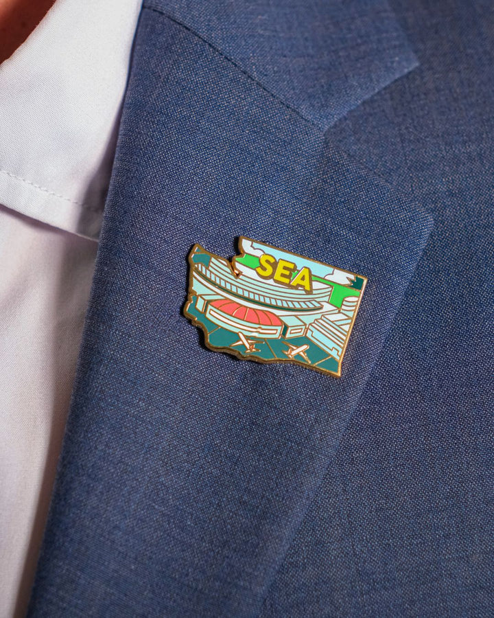 SEA Airport Pin – Seattle–Tacoma International Airport, Washington