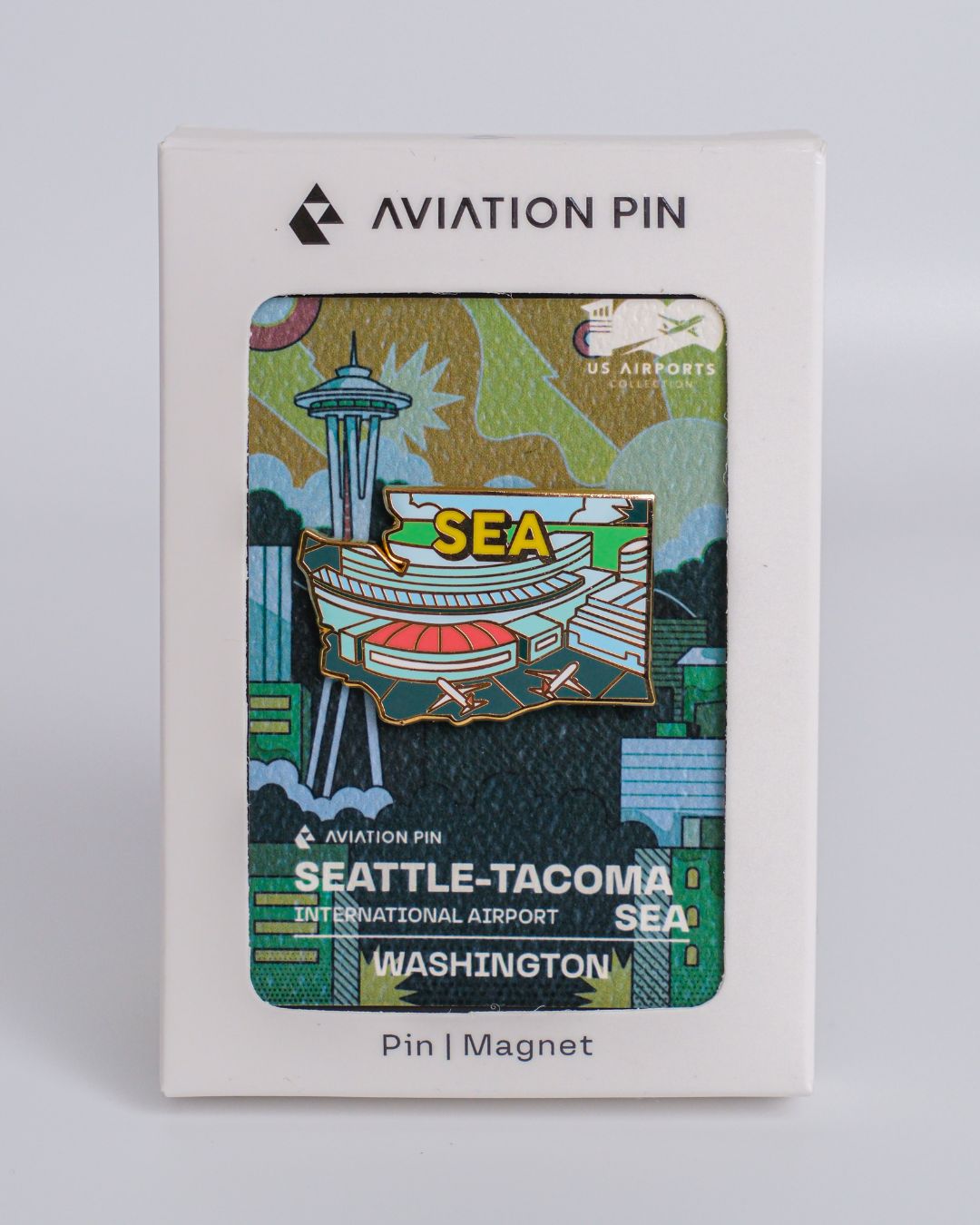 SEA Airport Pin – Seattle–Tacoma International Airport, Washington