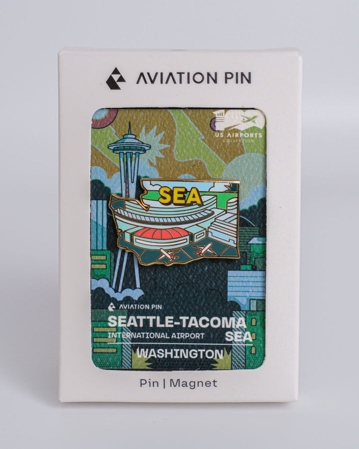SEA Airport Pin – Seattle–Tacoma International Airport, Washington