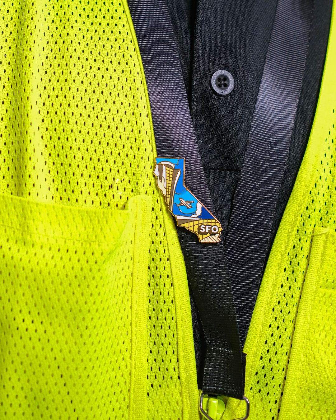 SFO Airport Pin – San Francisco International Airport, California