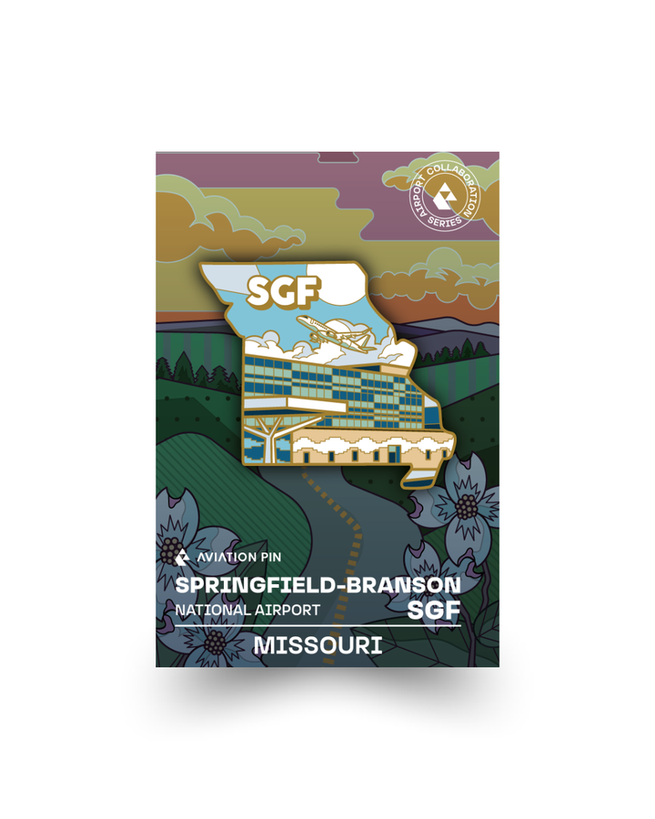 SGF Airport Pin – Springfield-Branson National Airport, Missouri