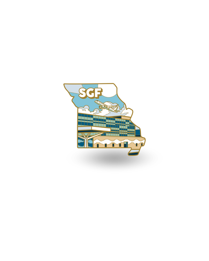 SGF Airport Pin – Springfield-Branson National Airport, Missouri