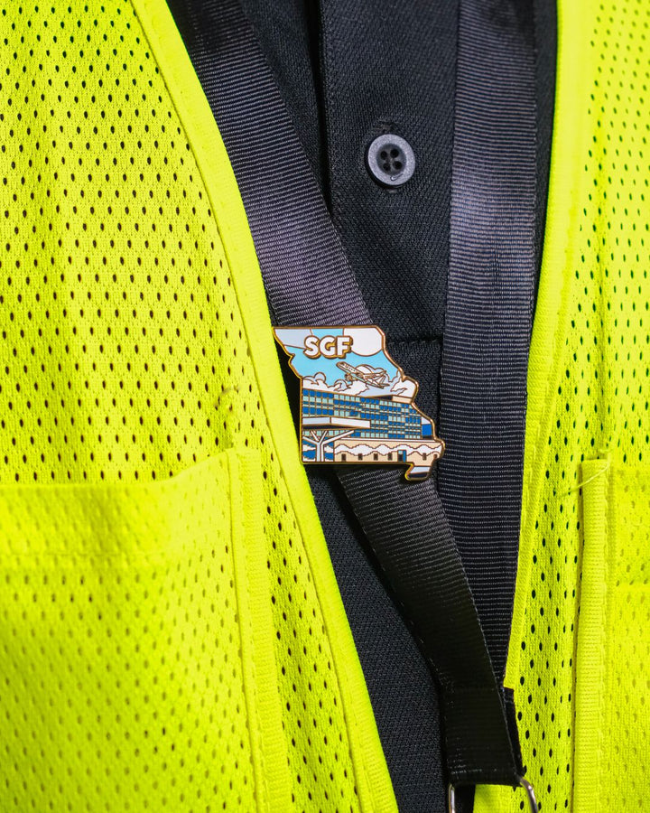 SGF Airport Pin – Springfield-Branson National Airport, Missouri