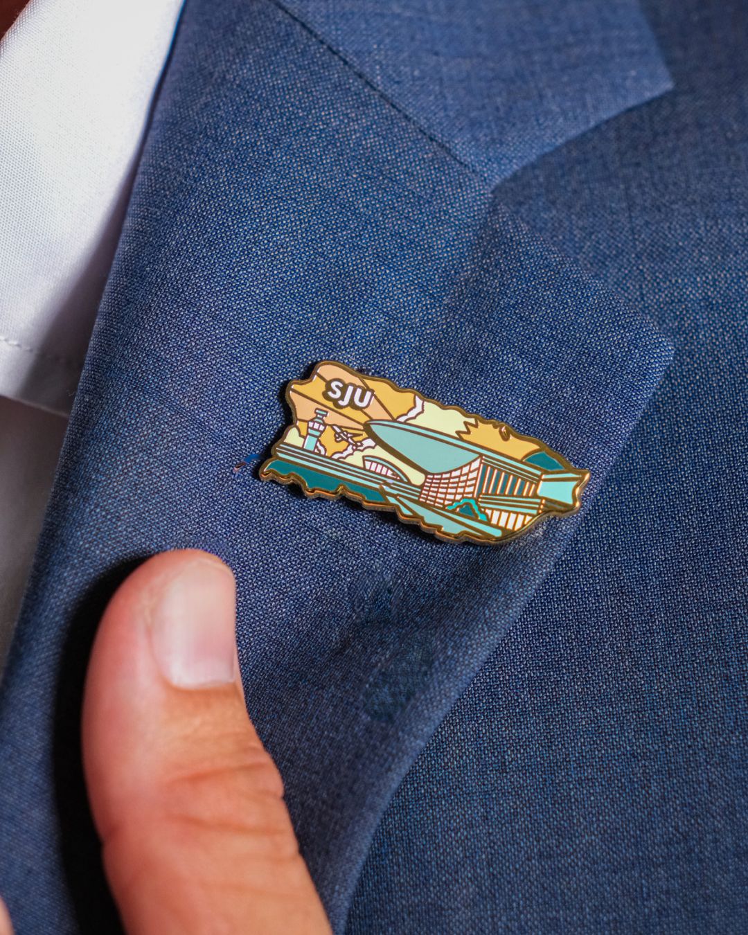SJU Airport Pin – Luis Muñoz Marín International Airport, Puerto Rico