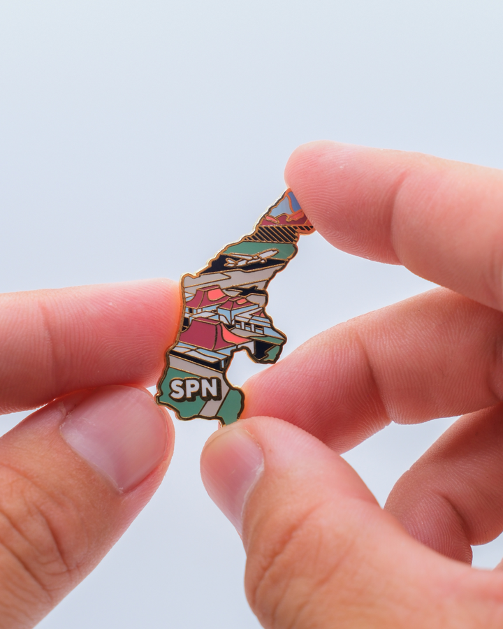 SPN Airport Pin – Saipan International Airport, Northern Mariana Islands