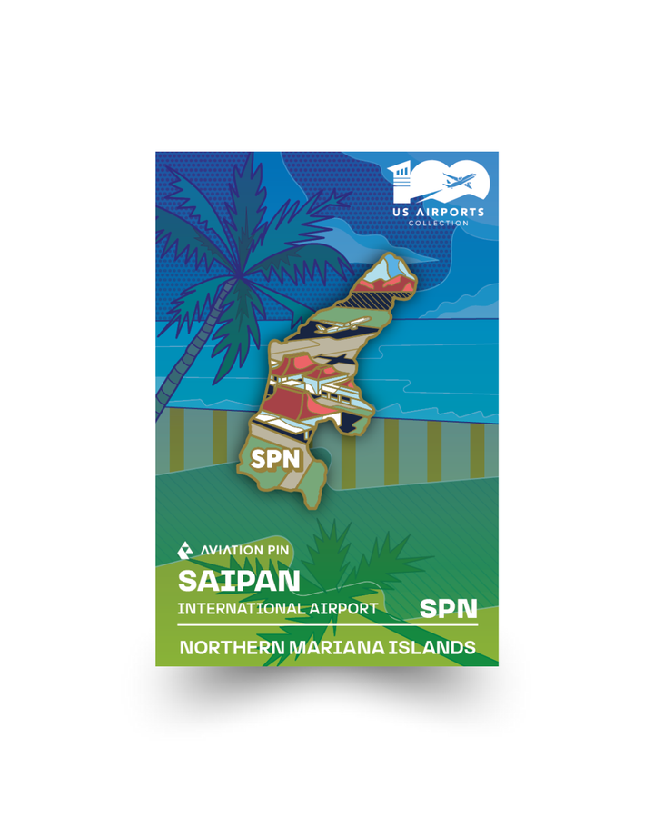 Pin de Aeropuerto | SPN - Islas Marianas del Norte