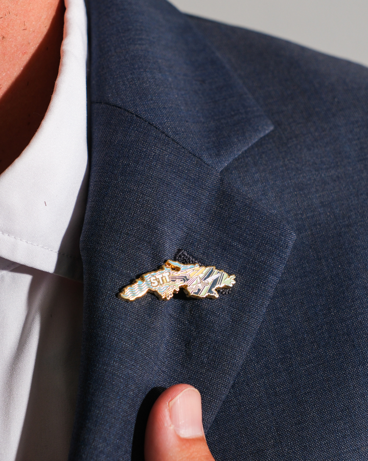 STT Airport Pin – Cyril E. King Airport, U.S. Virgin Islands