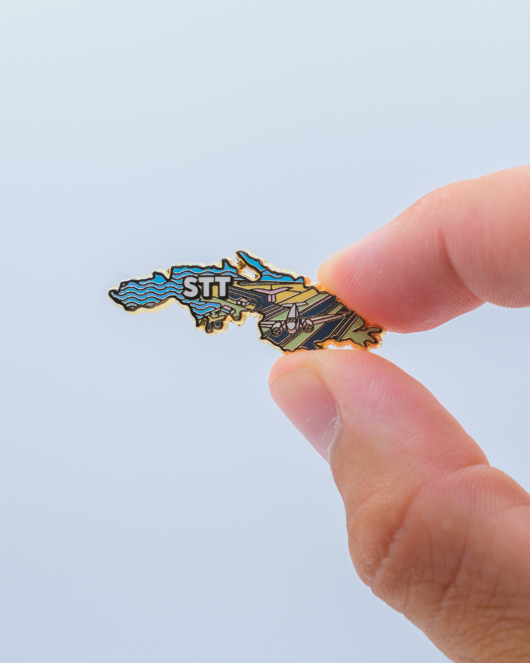 STT Airport Pin – Cyril E. King Airport, U.S. Virgin Islands