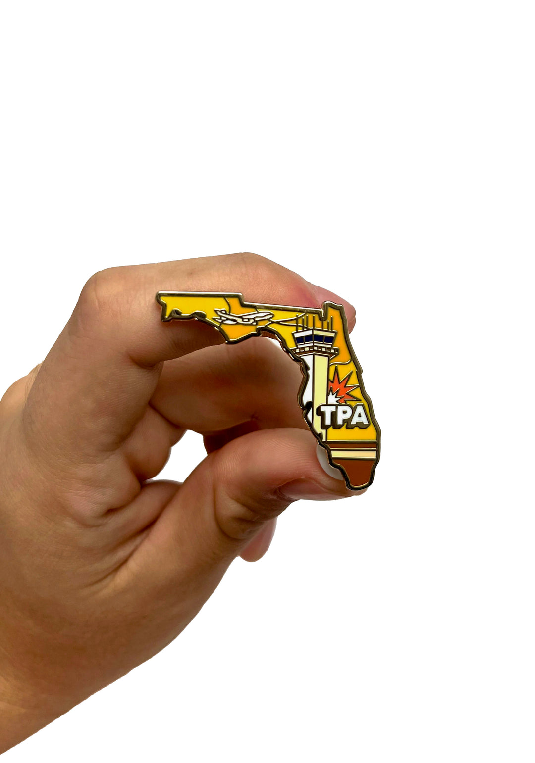 Airport Enamel Pin | TPA - Florida