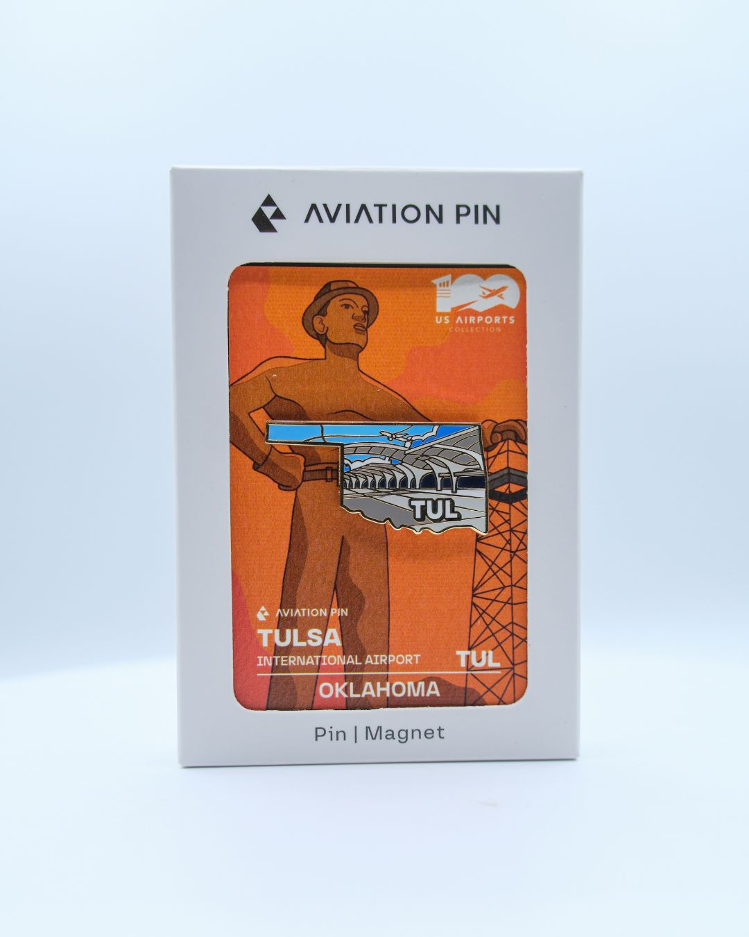 Pin de Aeropuerto | TUL - Oklahoma