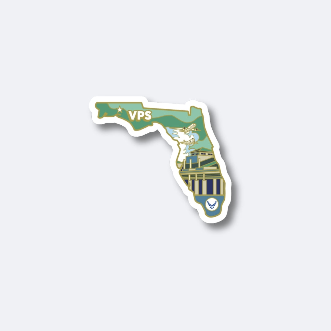VPS Airport Sticker – Destin-Fort Walton Beach Airport, Florida | Airport Collaboration Series