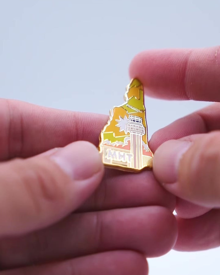 MHT Airport Pin – Manchester-Boston Regional Airport, New Hampshire