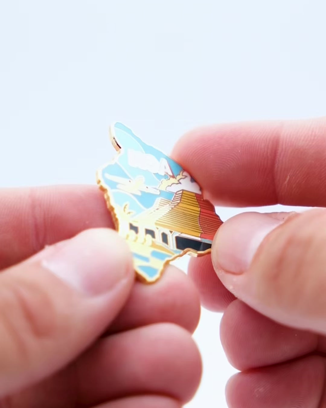 KOA Airport Pin – Ellison Onizuka Kona International Airport, Hawaii (Big Island)