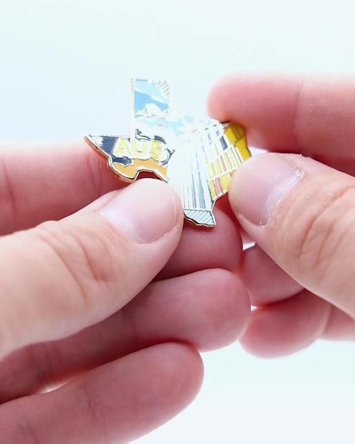 AUS Airport Pin – Austin–Bergstrom International Airport, Texas