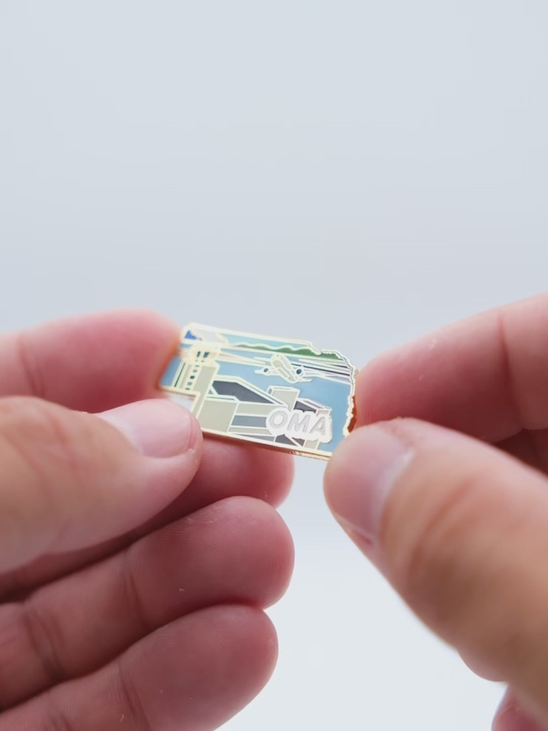 OMA Airport Pin – Eppley Airfield, Nebraska