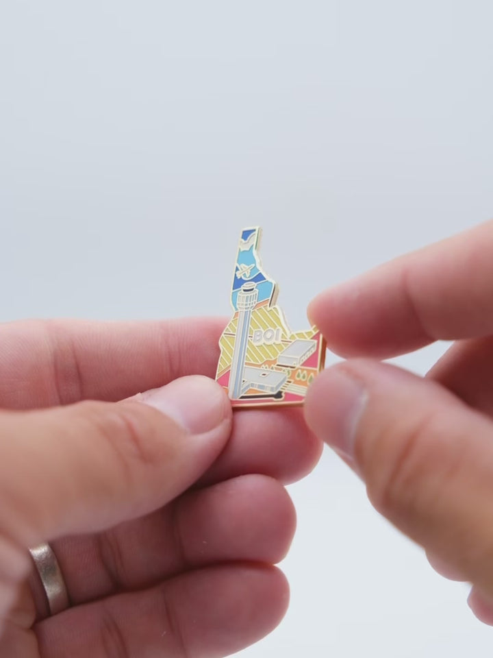 BOI Airport Pin – Boise Air Terminal / Gowen Field, Idaho