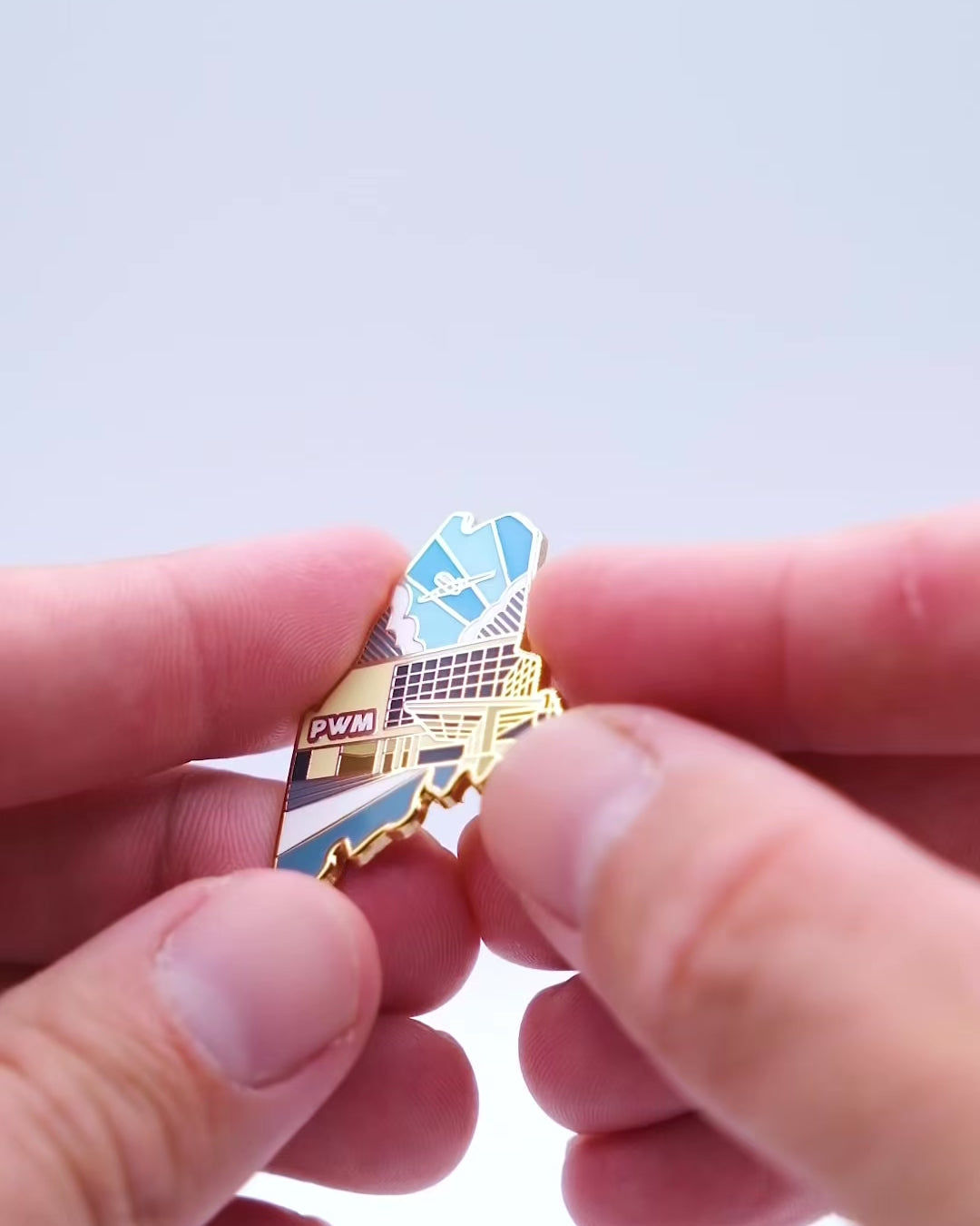 PWM Airport Pin – Portland International Jetport, Maine