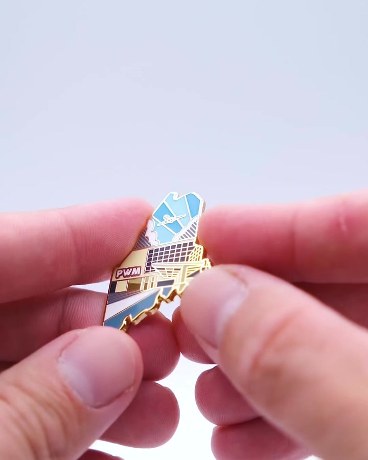 PWM Airport Pin – Portland International Jetport, Maine