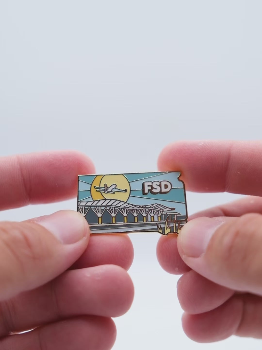 FSD Airport Pin – Sioux Falls Regional Airport, South Dakota