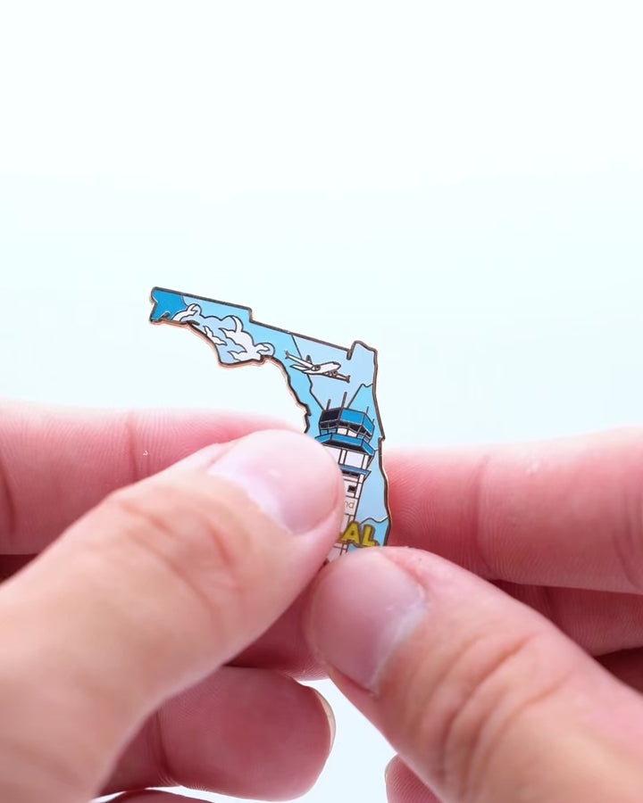 LAL Airport Pin – Lakeland Linder International Airport, Florida
