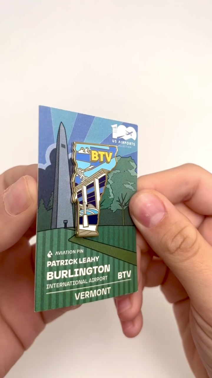 Pin de Aeropuerto | BTV - Vermont