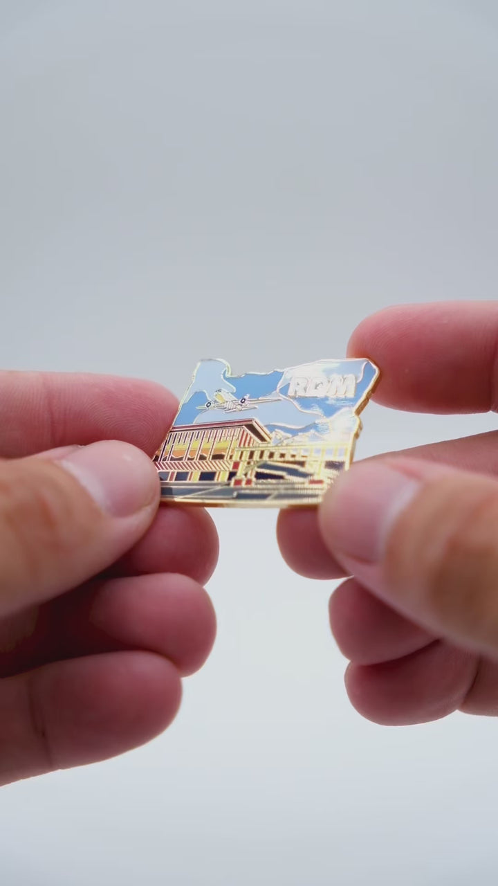 RDM Airport Pin – Redmond Municipal Airport, Oregon