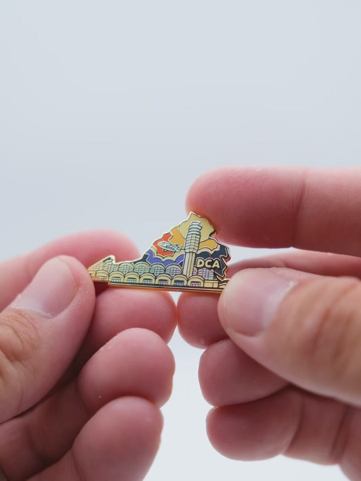 DCA Airport Pin – Ronald Reagan Washington National Airport, Virginia